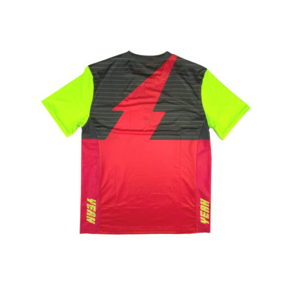 YEAH YEAH BIG FLAME RED MEN'S Running Tee - Image 2