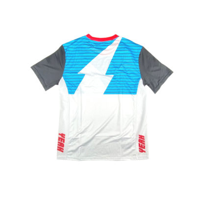 YEAH YEAH BIG FLAME WHITE MEN'S Running Tee - Image 2