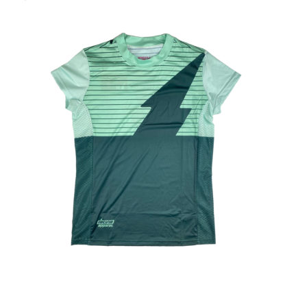 YEAH YEAH BIG FLAME GREEN WOMEN'S Running Tee