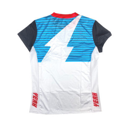 YEAH YEAH BIG FLAME WHITE WOMEN'S Running Tee - Image 2