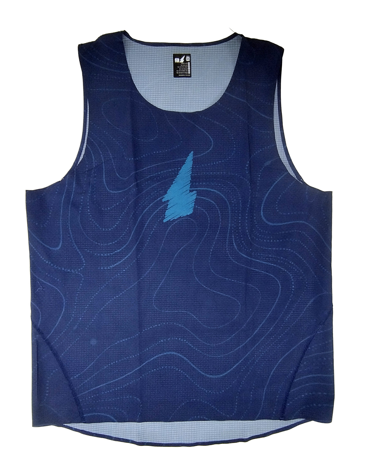 Singlet USRC Curvas Blue Bolt